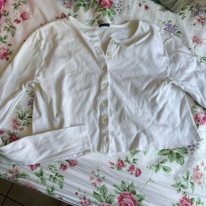 white button long sleeve